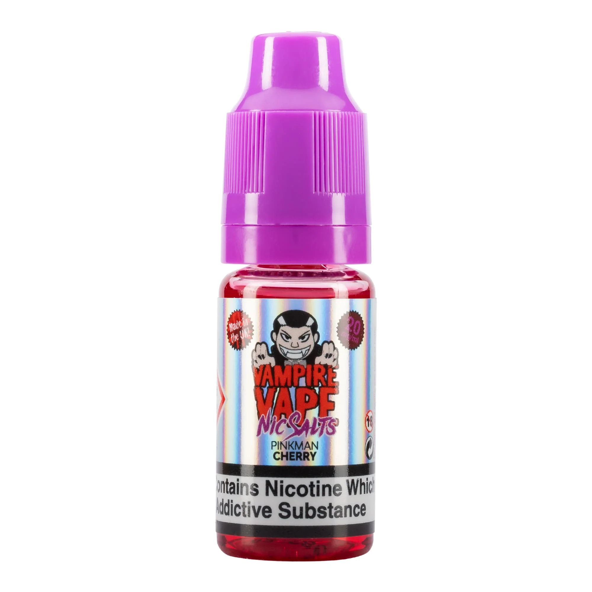 Pinkman Cherry Nic Salt E-Liquid by Vampire Vape - Image 2