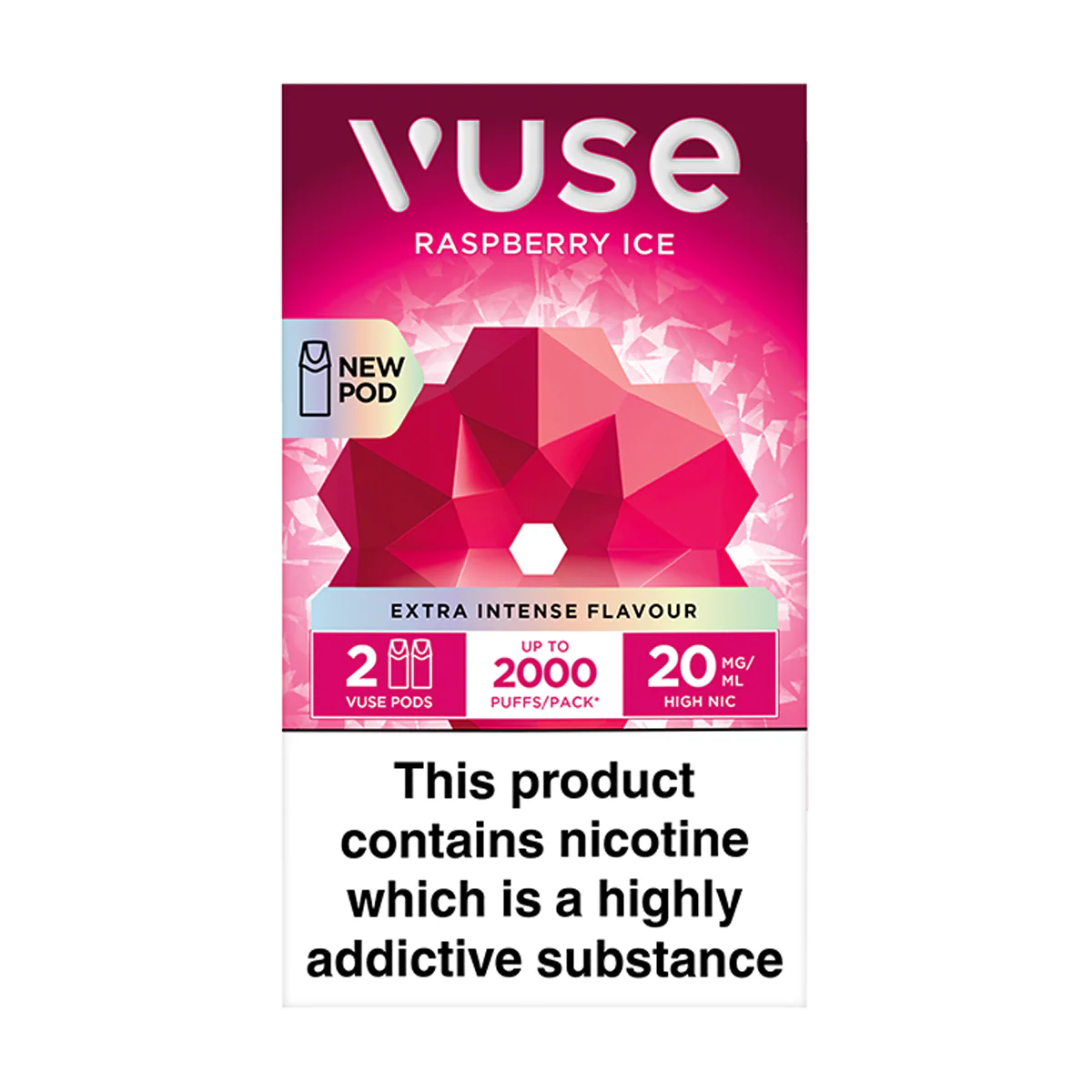 Raspberry Ice Vuse Pro Pods