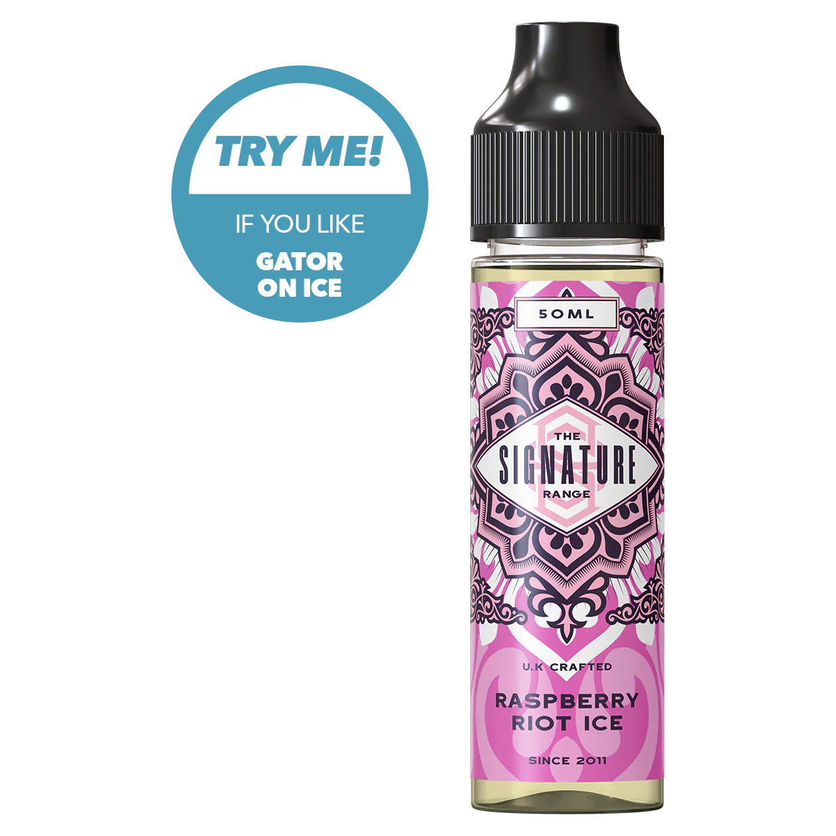 Raspberry Riot Ice by The Signature Range 50ml
