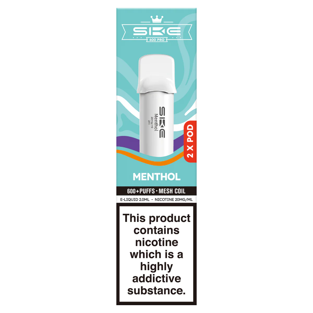 SKE 600 Pro Pre-filled Pods (2 Pack) - Image 10