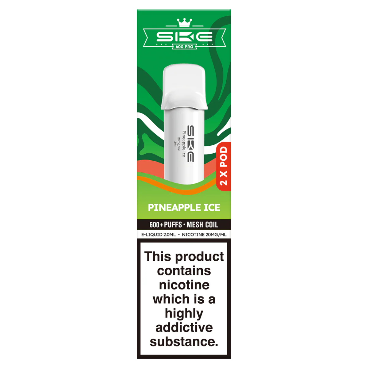 SKE 600 Pro Pre-filled Pods (2 Pack) - Image 11
