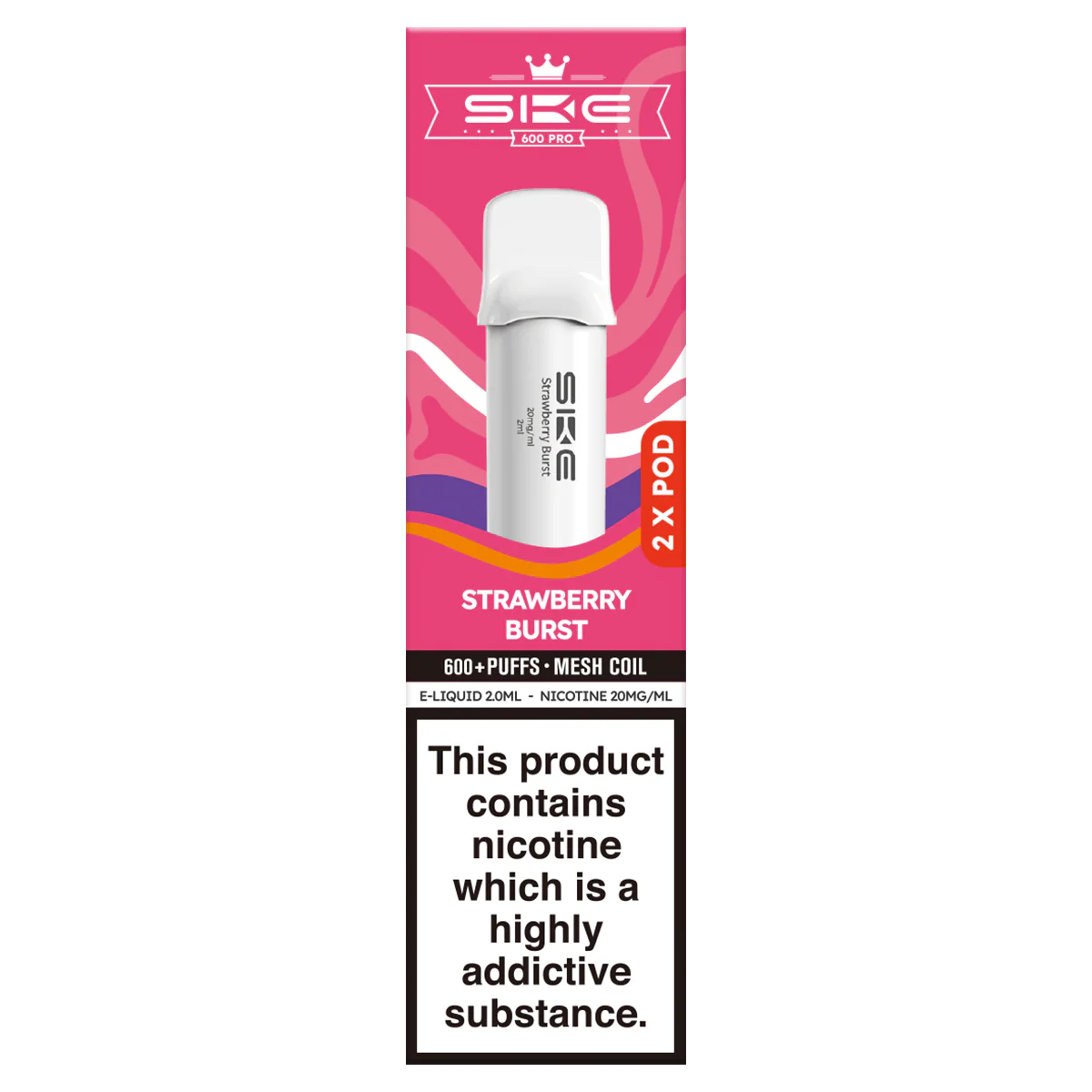 SKE 600 Pro Pre-filled Pods (2 Pack) - Image 13