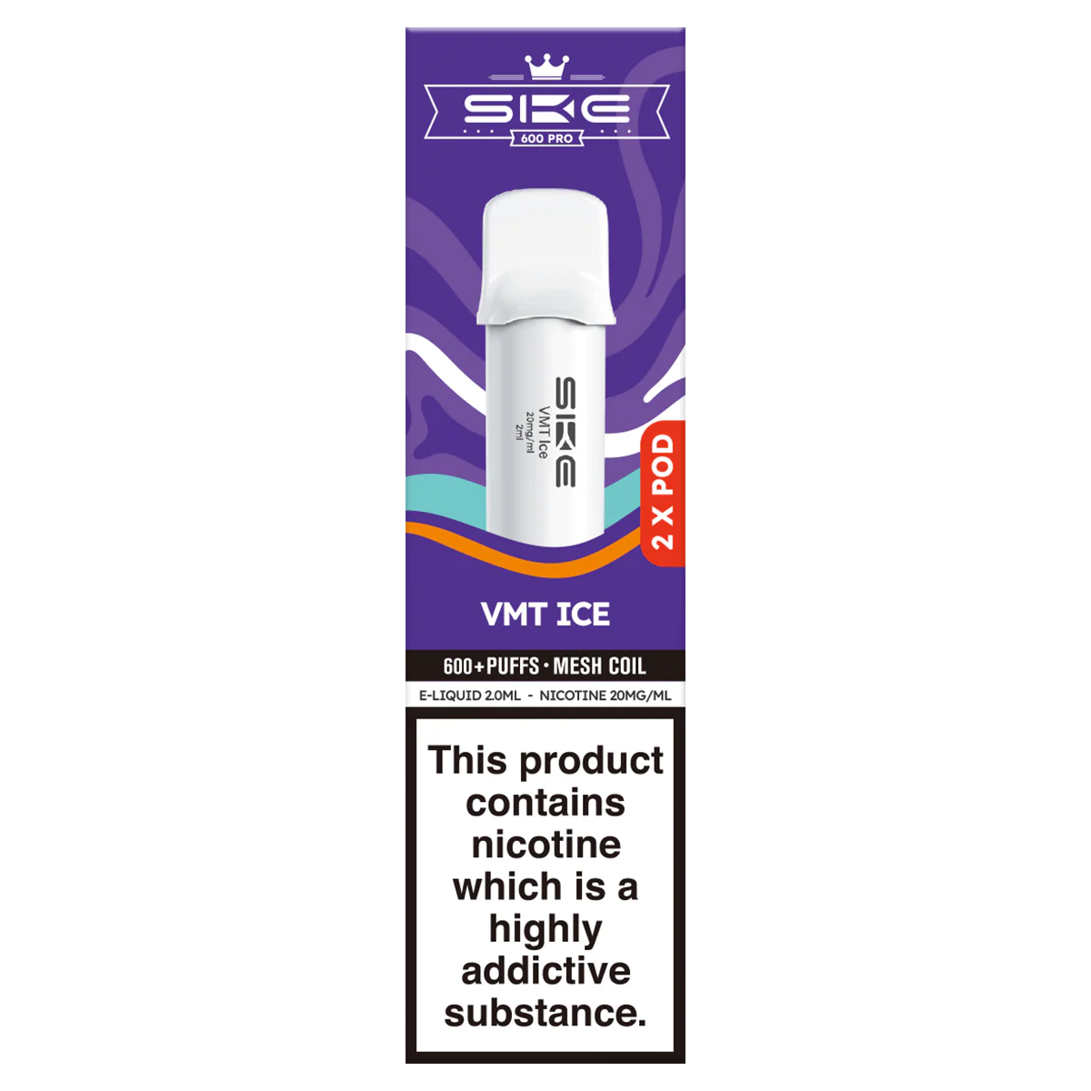 SKE 600 Pro Pre-filled Pods (2 Pack) - Image 15
