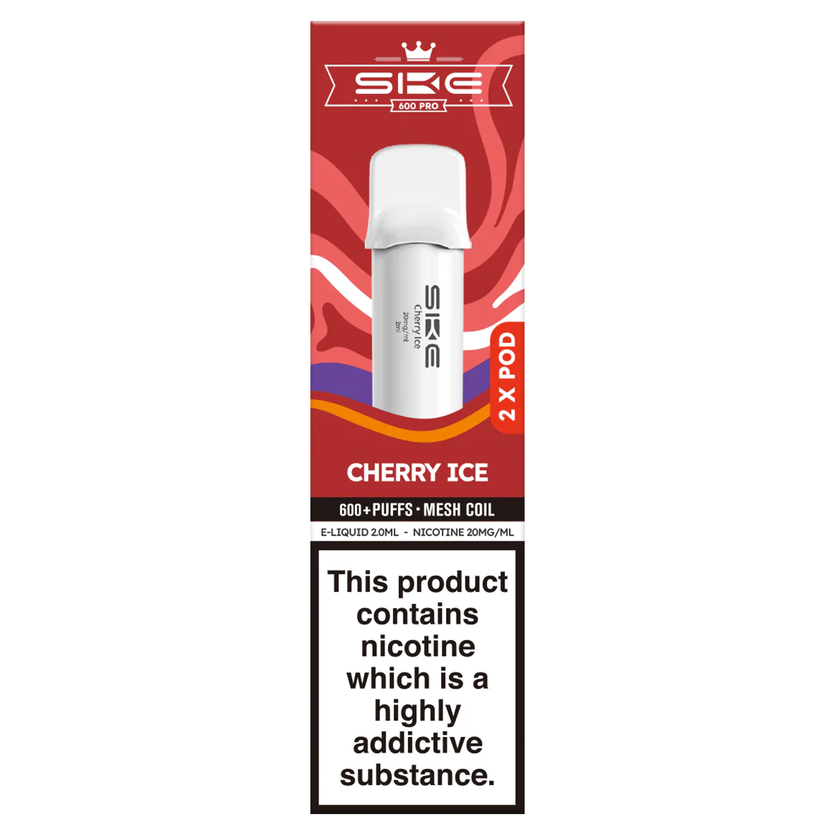 SKE 600 Pro Pre-filled Pods (2 Pack) - Image 5
