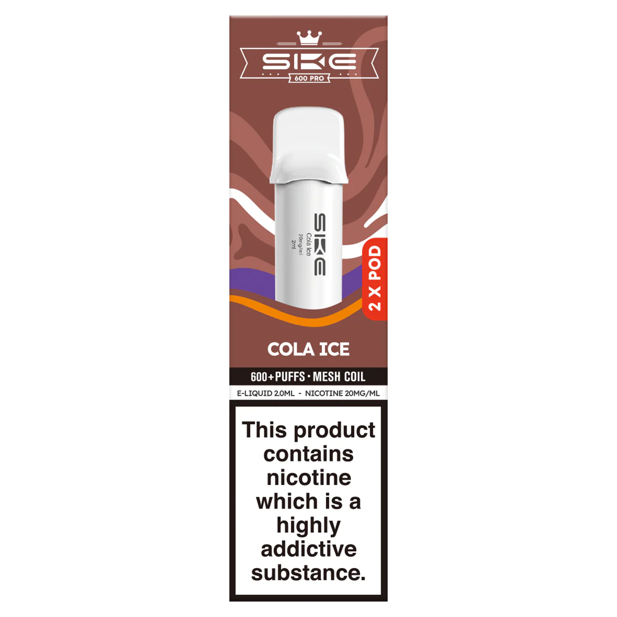 SKE 600 Pro Pre-filled Pods (2 Pack) - Image 6