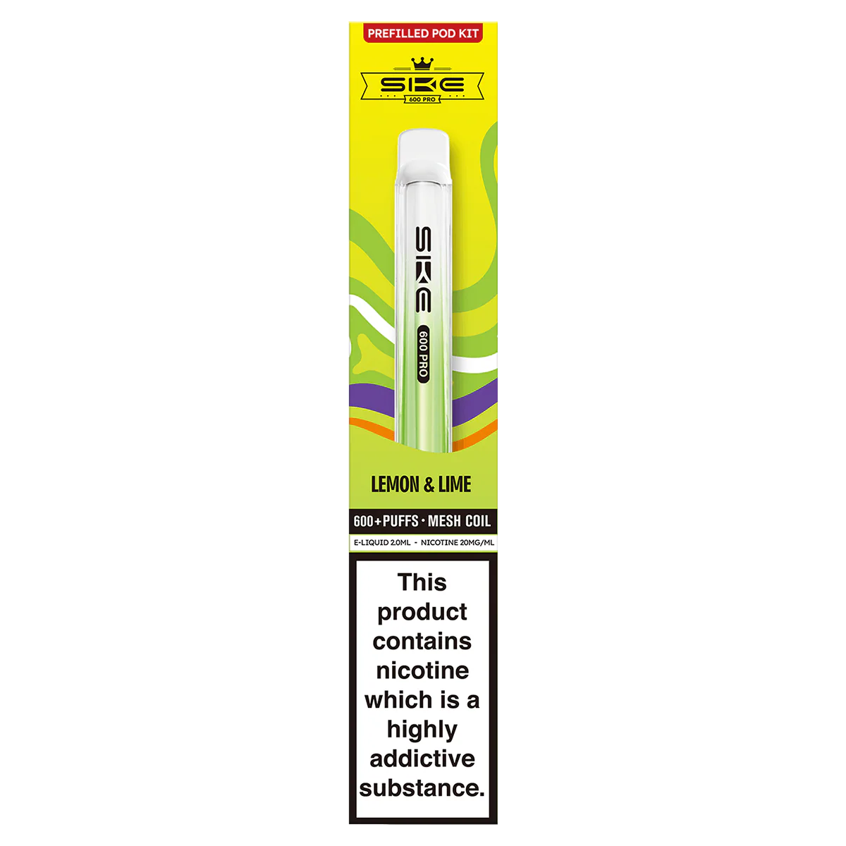 SKE 600 Pro Prefilled Pod Kit - Image 9