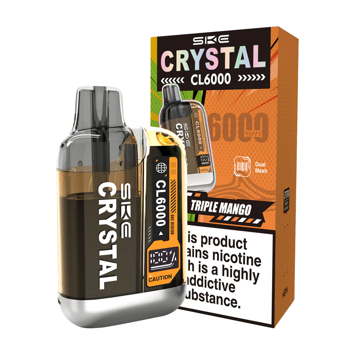 SKE Crystal CL6000 Big Puff Vape - Image 12