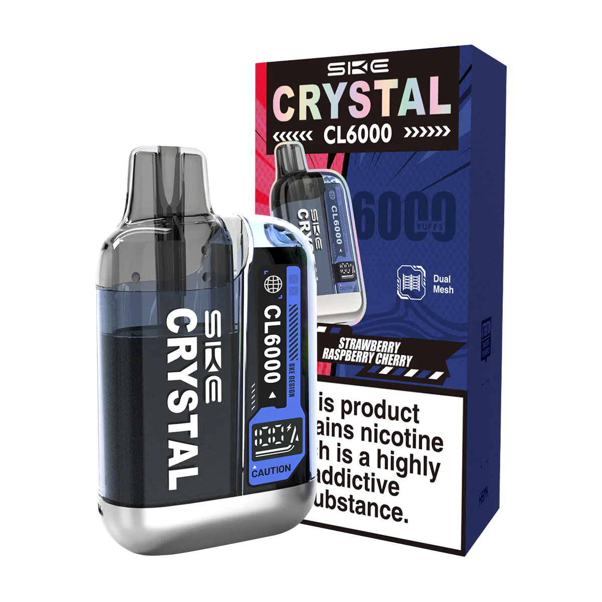 SKE Crystal CL6000 Big Puff Vape - Image 13