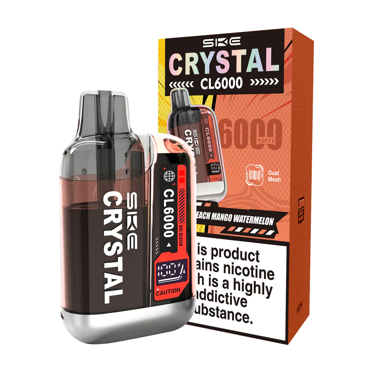SKE Crystal CL6000 Big Puff Vape - Image 14