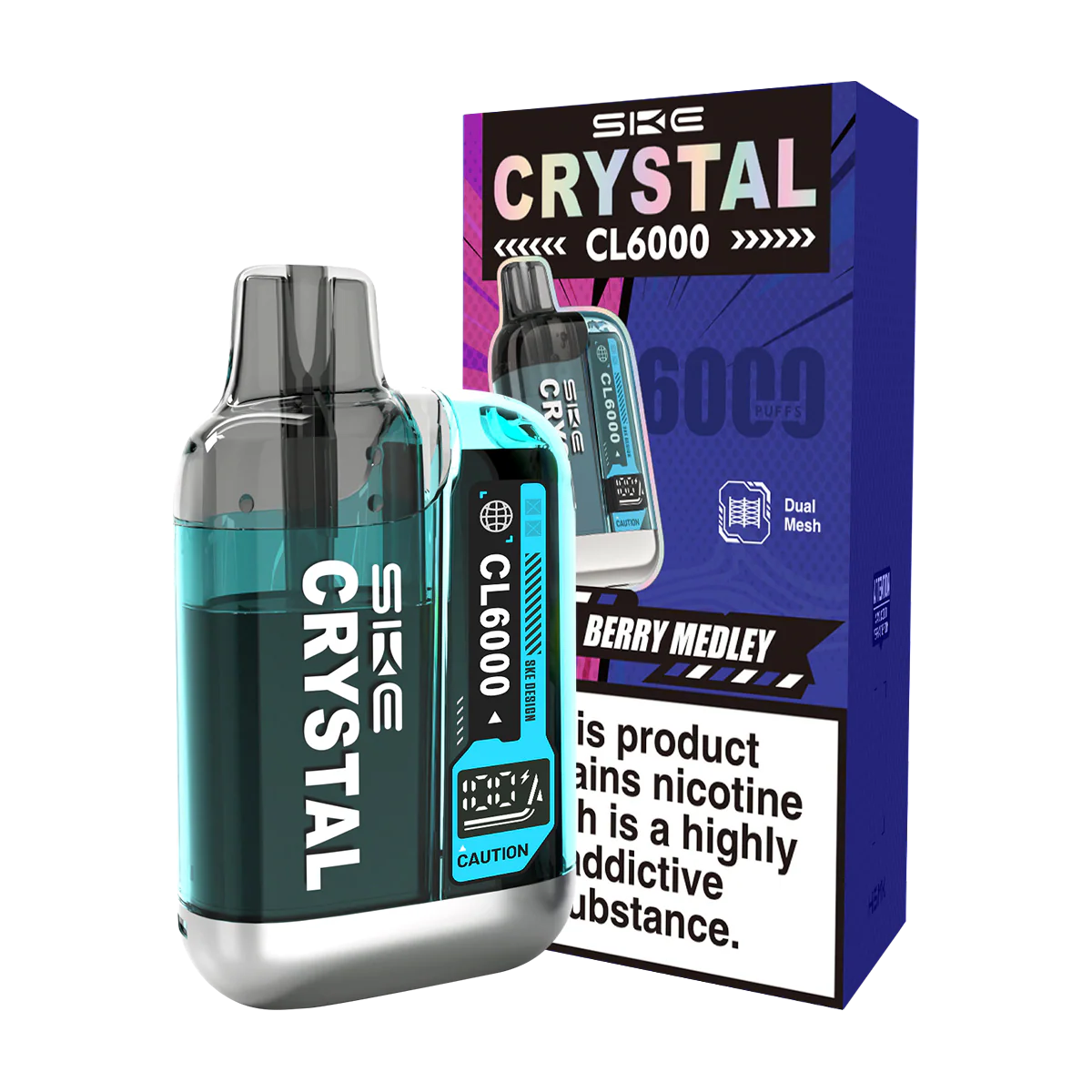 SKE Crystal CL6000 Big Puff Vape - Image 17