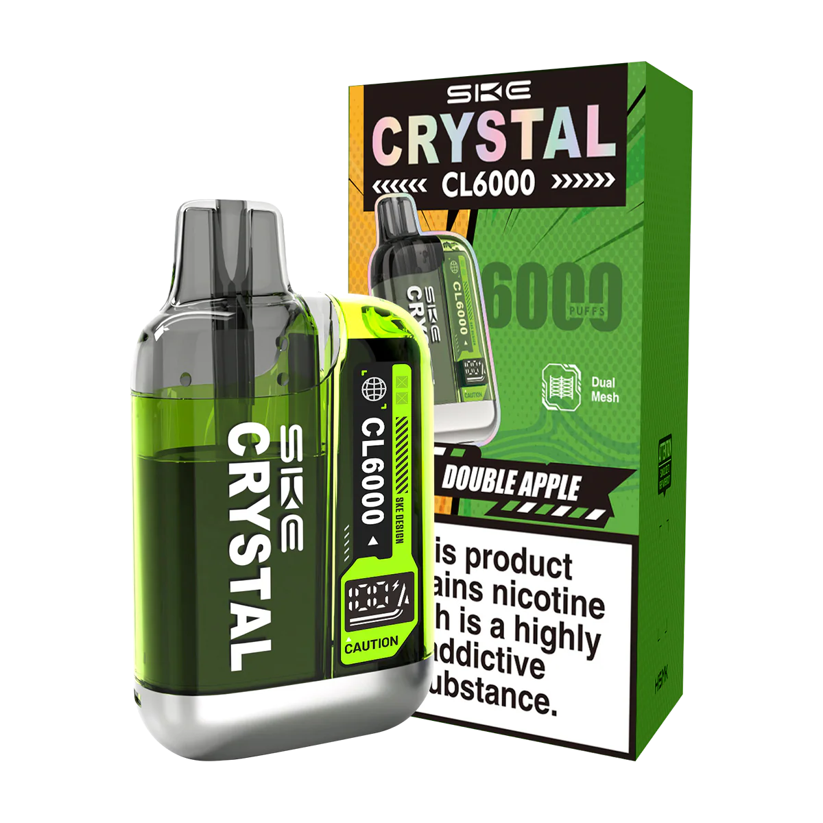 SKE Crystal CL6000 Big Puff Vape - Image 18