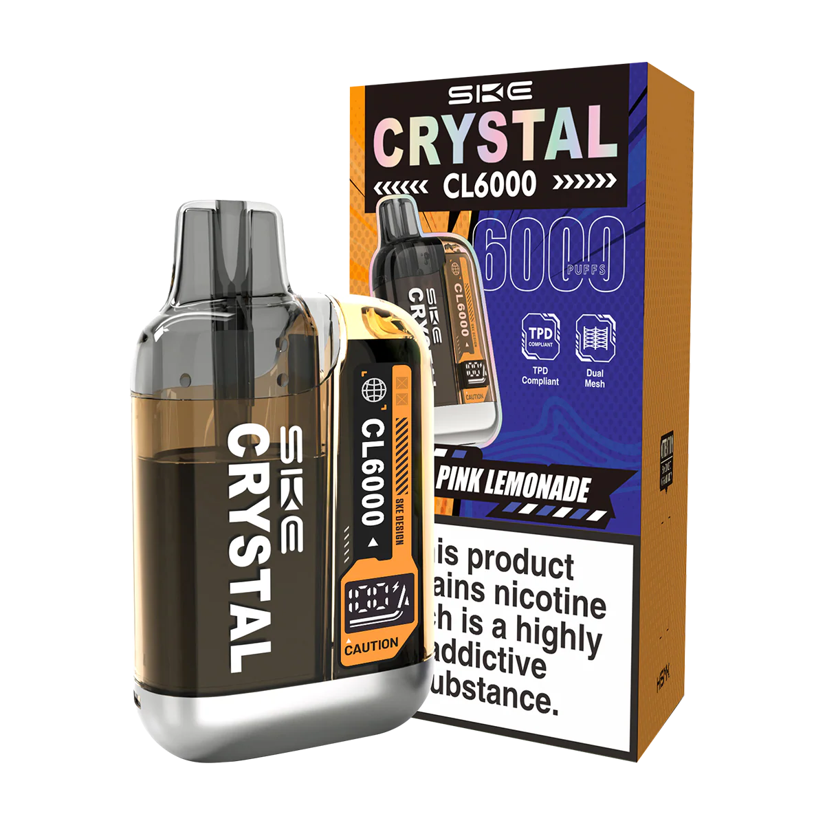 SKE Crystal CL6000 Big Puff Vape - Image 7