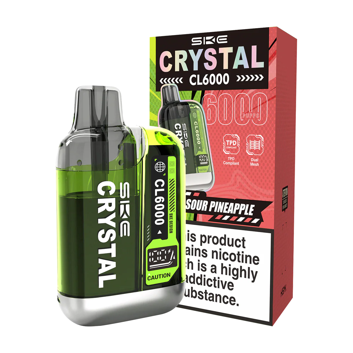 SKE Crystal CL6000 Big Puff Vape - Image 8