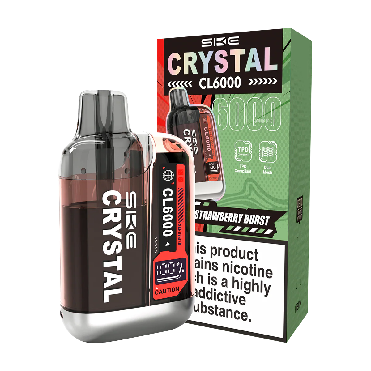 SKE Crystal CL6000 Big Puff Vape - Image 9