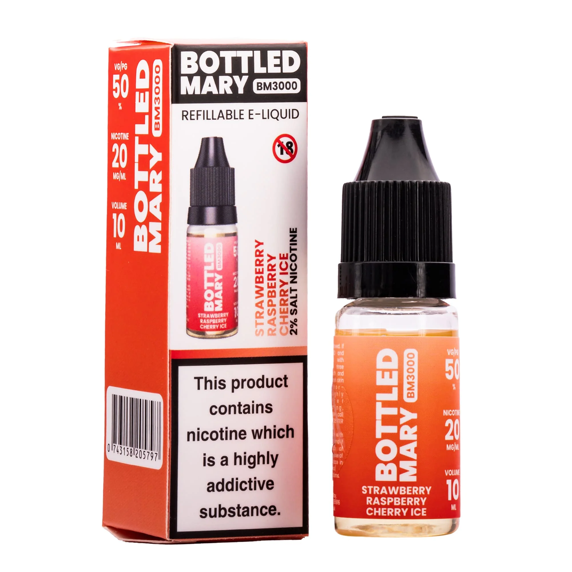 Strawberry Raspberry Cherry Ice by Bottled Mary