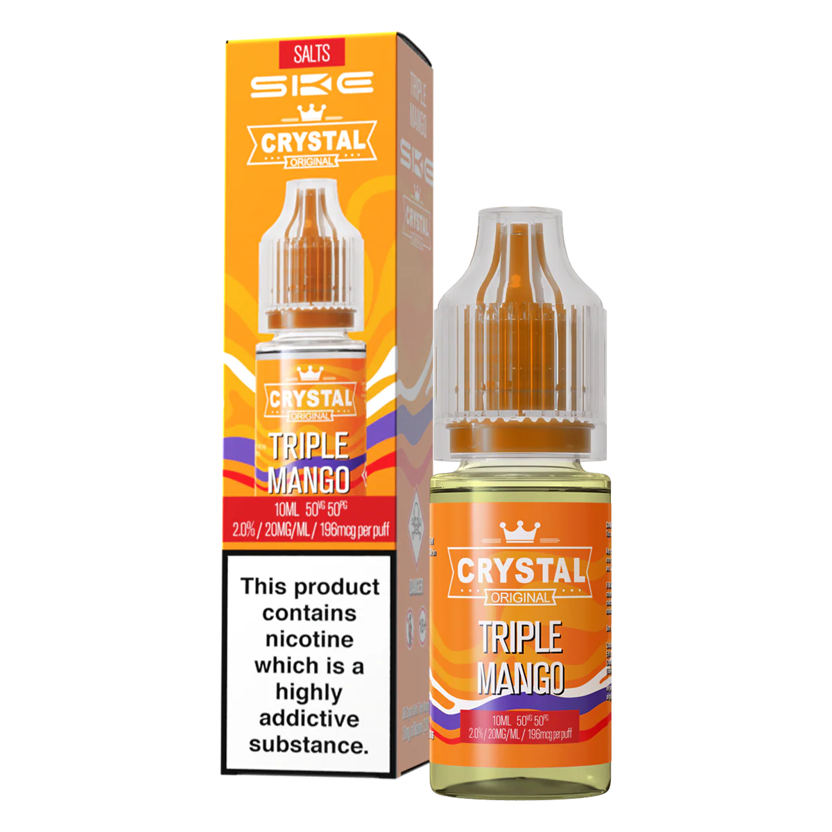 Triple Mango Nic Salt by SKE Crystal 10ml - Image 2