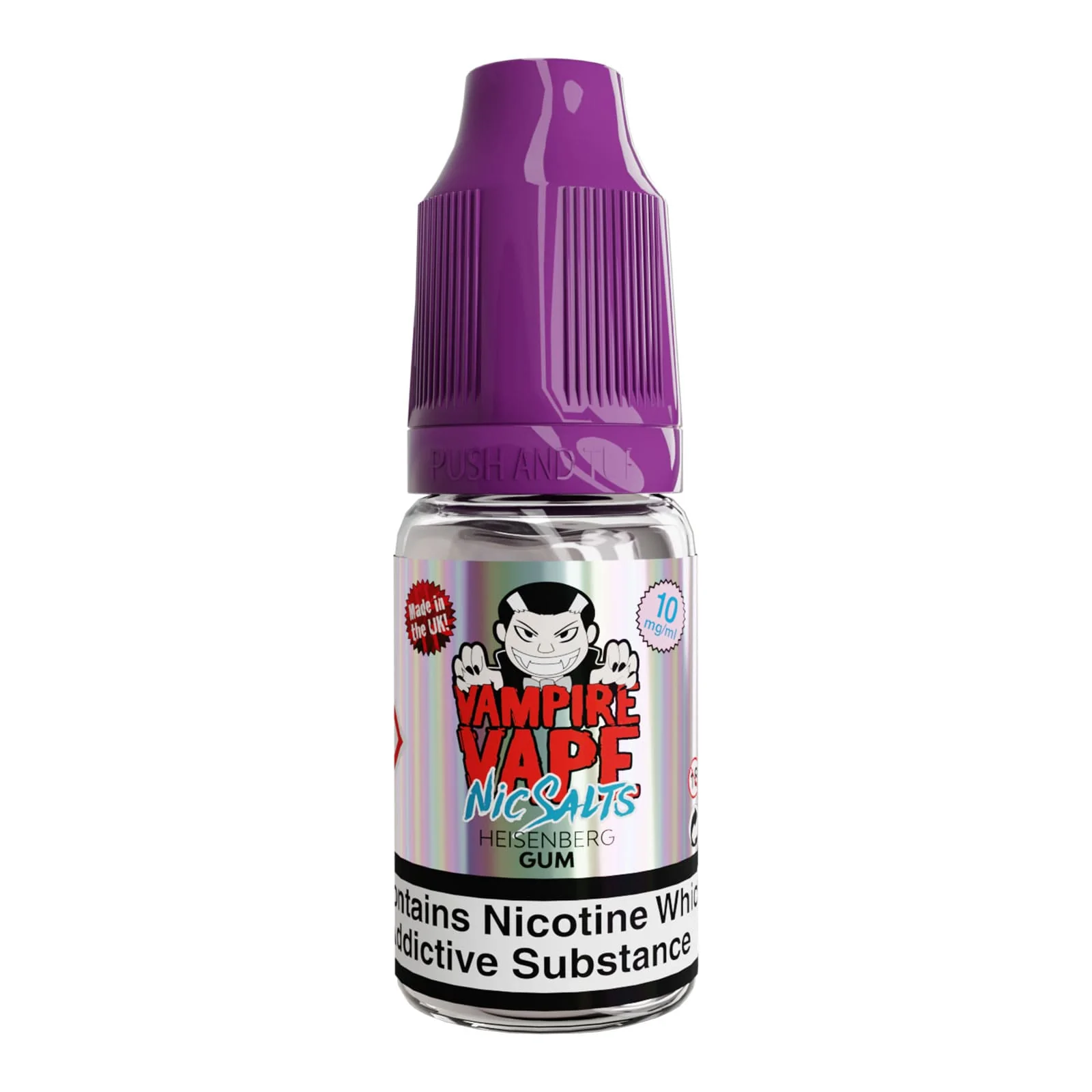 Heisenberg Gum Nic Salt E-Liquid by Vampire Vape