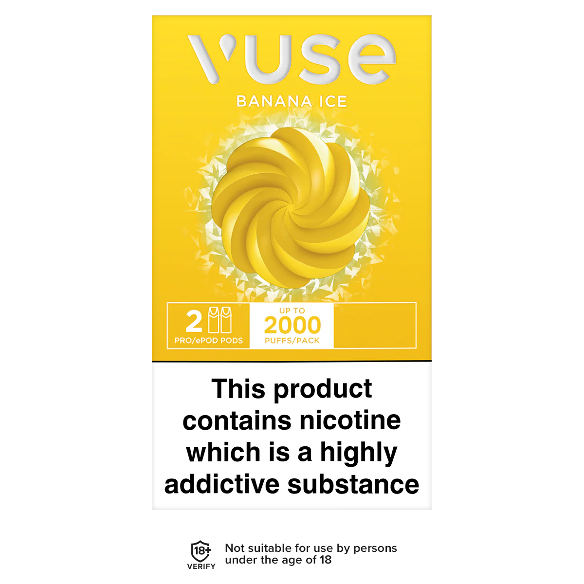 Vuse Pro Pods vPro Banana Ice