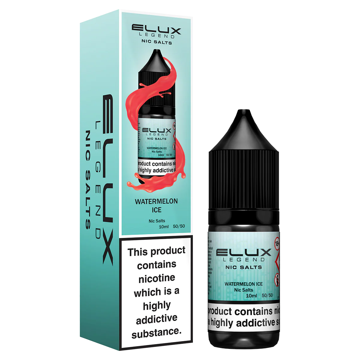 Watermelon Ice Nic Salt by Elux 10ml