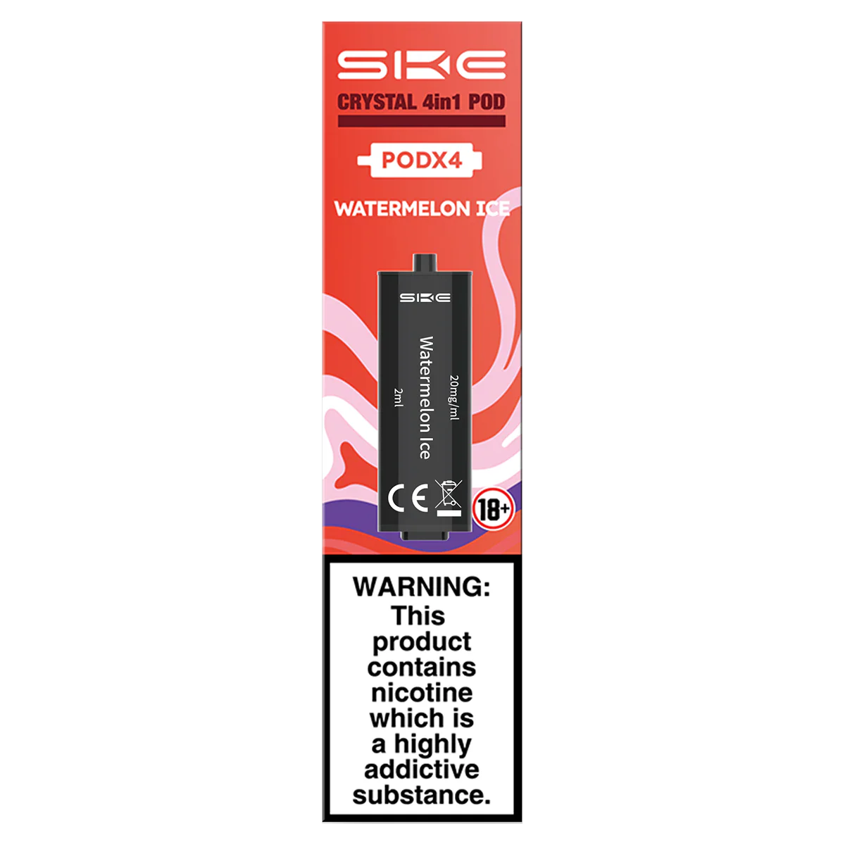 Watermelon Ice SKE Crystal 4in1 Pods